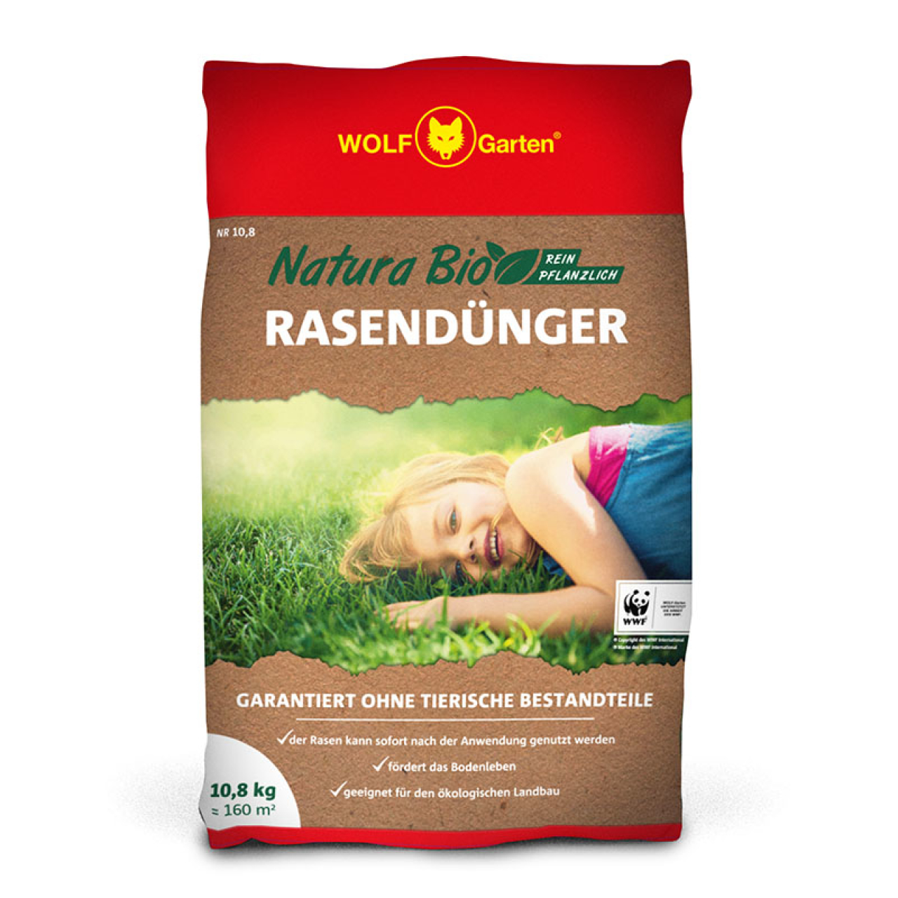 Natura Bio Nr 10,8 Rasendünger