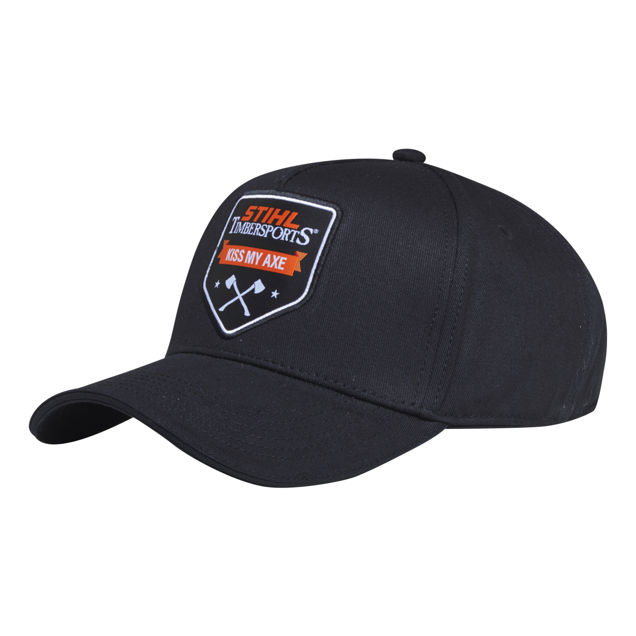 BaseballCap Kiss My Axe - Schwarz