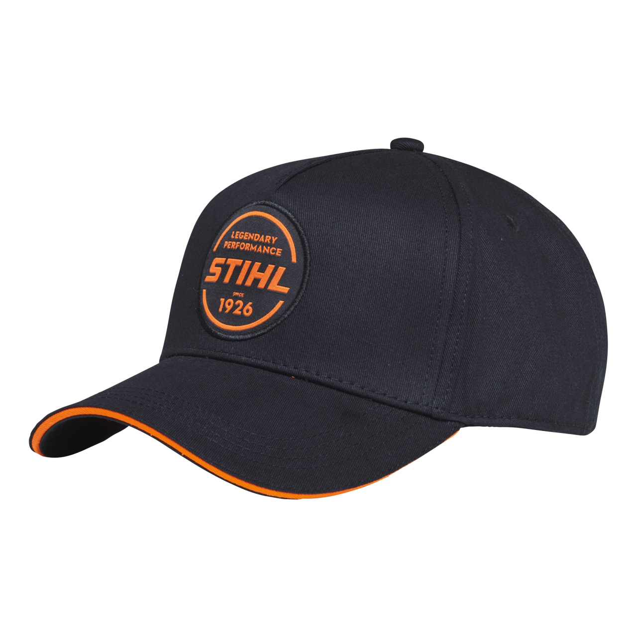 BaseballCap Logo-Circle - Schwarz
