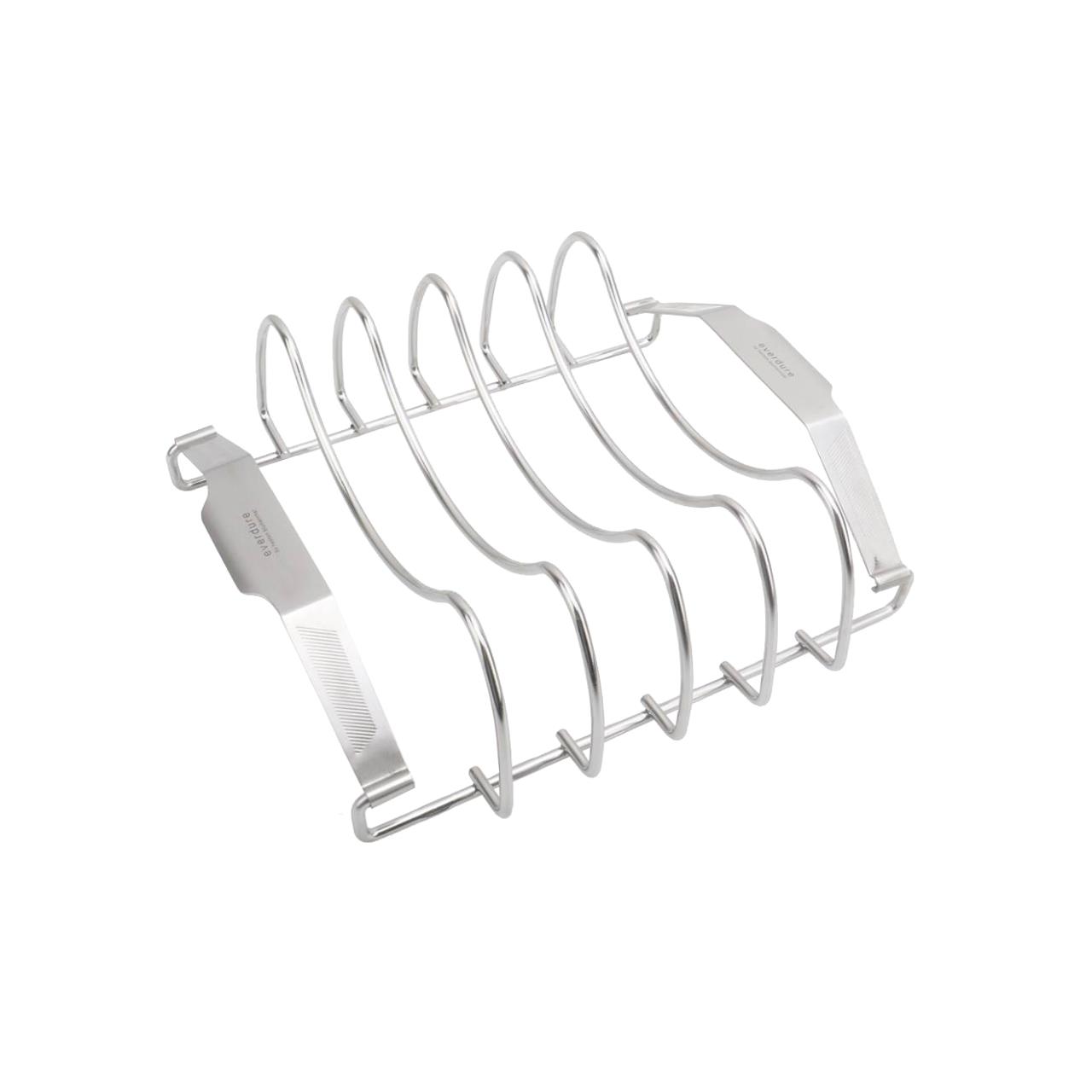 Gourmet Universal-Halterung für Spare Ribs Kebab-/Schaschlikspieße (ohne Spieße)